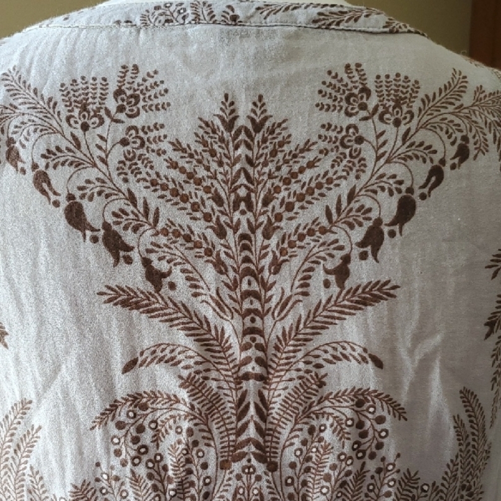 Sonoma Women's Sleeveless Tie-Front Top - Picture 6 of 6